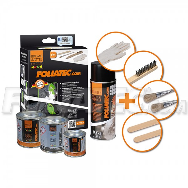 FOLIATEC Bremssattellack Neon Rot Bremssattelfarbe Bremssattel 2185