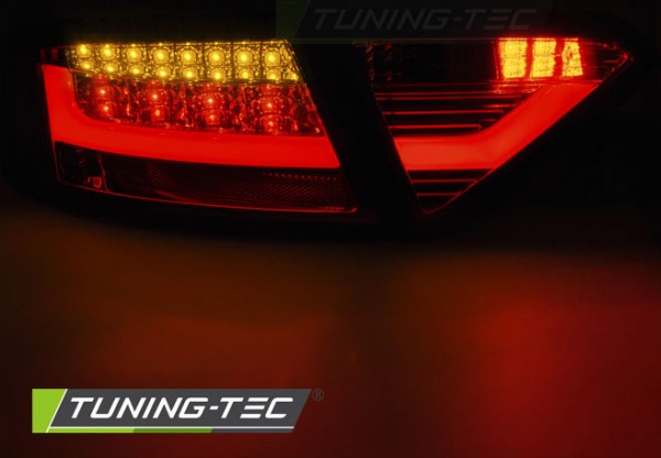 LED Lightbar Rückleuchten für Audi A5 Coupe Sportback Bj. 07-11 Chrom