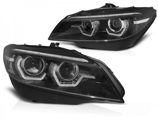 Xenon Scheinwerfer DRL LED Tagfahrlicht für BMW Z4 E89 Bj. 09-13 Schwarz