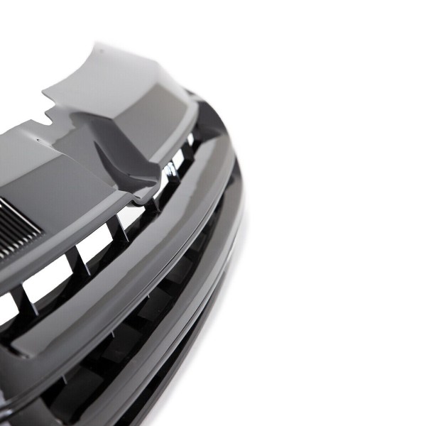 Kühlergrill ohne Emblem für VW T5 GP Facelift Bj. 2009-2015 Schwarz Hochglanz