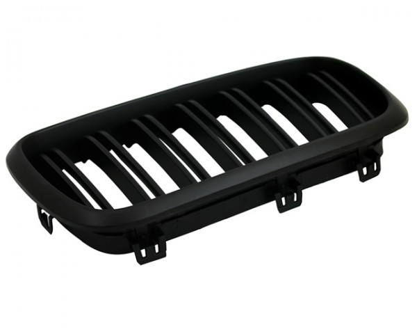 Kühlergrill Frontgrill für BMW X5 F15 X6 F16 Bj. 2013- Schwarz Doppelsteg