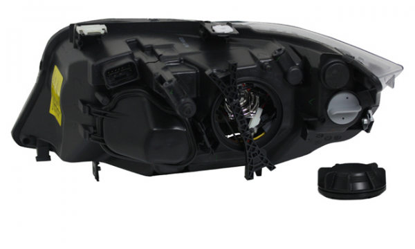 Scheinwerfer LED Angel Eyes für BMW 3er E90 E91 LCI Facelift Bj. 08-12 Schwarz