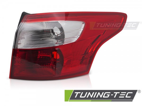 Rückleuchte Heckleuchte Rechts für Ford Focus 3 Turnier Kombi Bj. 11-14 TYC
