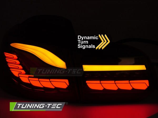 Voll LED Rückleuchten für VW Golf 6 VI Bj. 08-12 Schwarz in OLED Technik