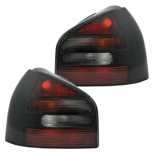 Rückleuchten für Audi A3 8L Bj. 96-03 Schwarz Klassik Retro