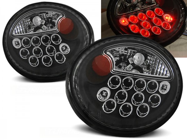 LED Rückleuchten für VW New Beetle Bj. 98-05 Schwarz