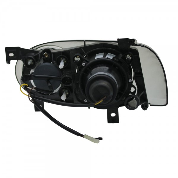 Doppellinsen Scheinwerfer Projektor für VW Golf 3 Bj. 91-97 Smoke