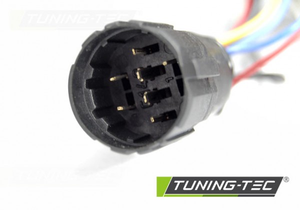 Scheinwerfer LED Tagfahrlicht Optik für Fiat Grande Punto Bj. 08-09 Schwarz