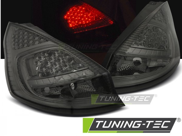 LED Rückleuchten für Ford Fiesta MK7 Bj. 08-12 Smoke