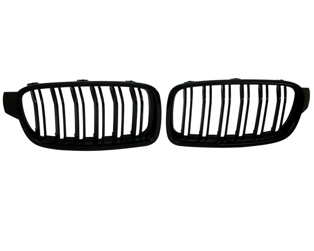 Nieren Kühlergrill Frontgrill für 3er für BMW F30 F31 Schwarz