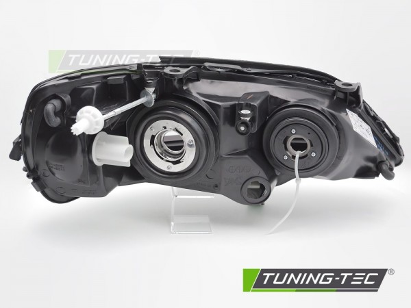 Scheinwerfer Halogen Links für Opel Astra G Bj. 98-05 Schwarz LWR H7 HB3 TYC