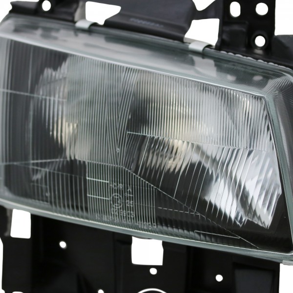 Scheinwerfer für VW T4 Bus Multivan Bj. 96-03 Schwarz langer Vorderwagen