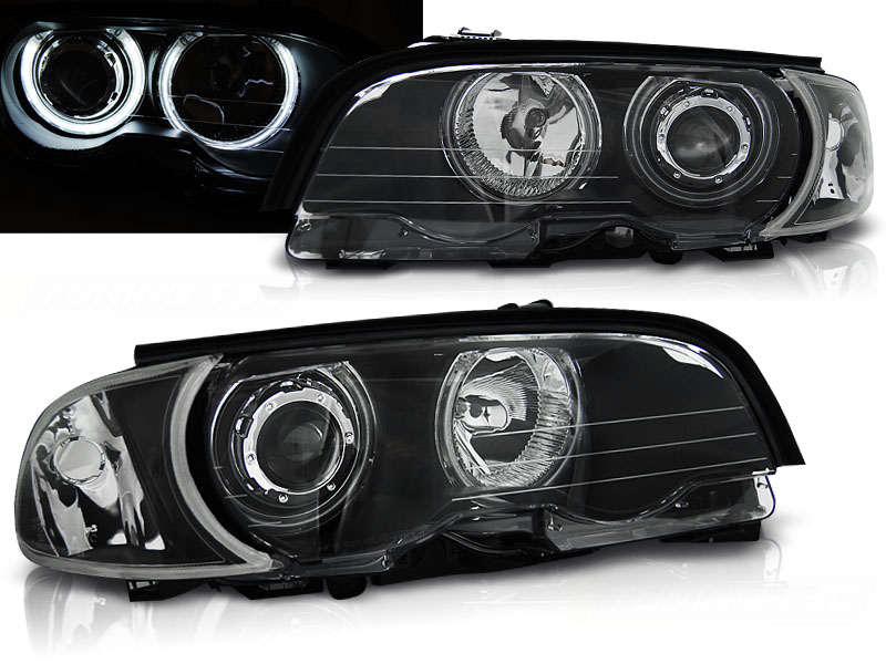 Ccfl Angel Eyes Koplampen BMW 3 Serie E46 1999-2003 Coupé / Cabrio
