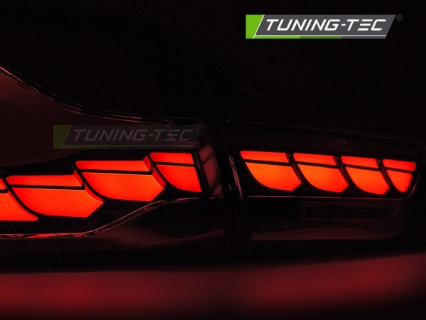 Voll LED Rückleuchten für BMW F32 F33 F82 Bj. 13-21 Smoke in OLED Technik dynamischer Blinker