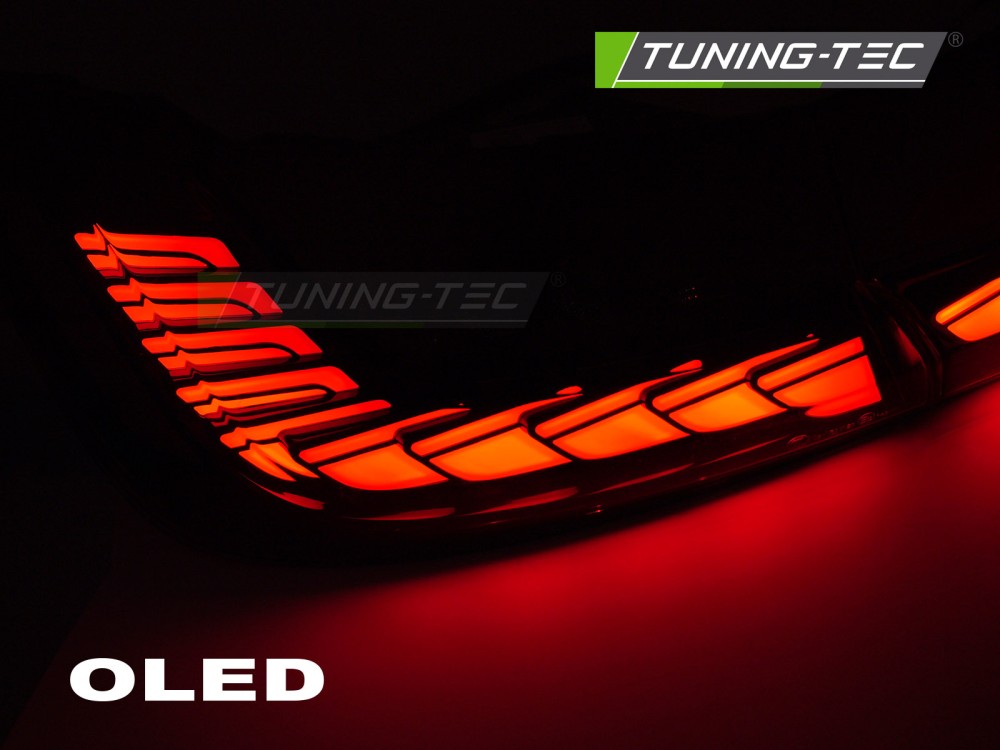 LED Rückleuchten für BMW 3er G20 Bj. 19-22 Rot dynamischer Blinker in OLED Technik