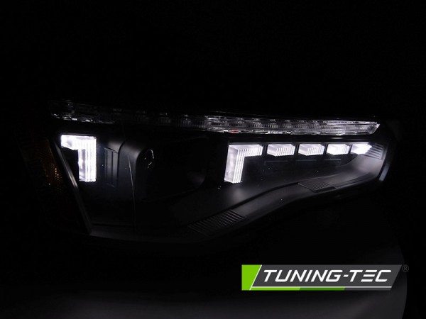 Xenon Scheinwerfer DRL LED Tagfahrlicht für Audi A5 8T 8F Facelift Bj. 11-16 Schwarz