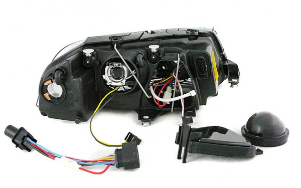 Scheinwerfer Angel Eyes für VW Passat 3BG Bj. 00-05 Chrom