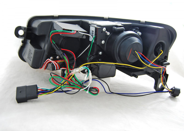 Xenon Scheinwerfer DRL LED Tagfahrlicht für Audi A6 C6 4F Bj. 04-08 Chrom LTI