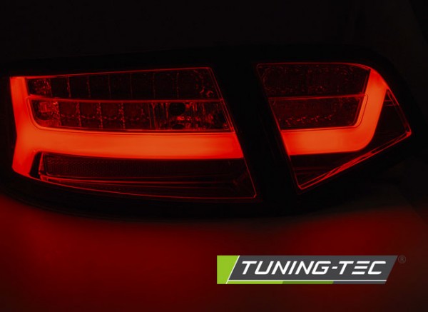 LED Lightbar Rückleuchten für Audi A6 C6 4F Limo Bj. 08-11 Chrom