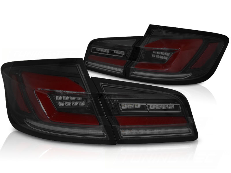 Voll LED Lightbar Rückleuchten für BMW F10 Limo Bj. 10-16 Smoke