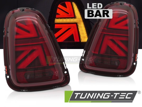 LED Rückleuchten für Mini R56 R57 R58 R59 Bj. 06-14 Rot Union Jack Design