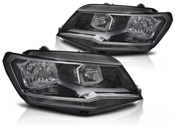 Scheinwerfer Halogen Set für VW Caddy IV SA Bj. 15-20 Stellmotor DRL H7