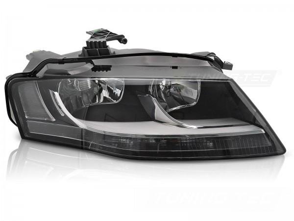 Scheinwerfer Halogen Rechts für Audi A4 B8 8K Bj. 07-11 Stellmotor DRL H7