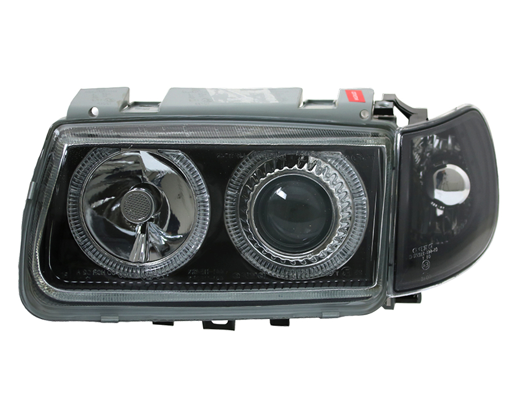 Scheinwerfer Angel Eyes VW Polo 6N Bj. 94-99 Schwarz