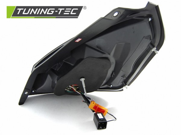 LED Lightbar Rückleuchten für Ford Fiesta MK7 Bj. 08-12 Chrom