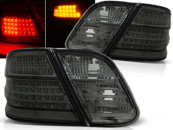 LED Rückleuchten für Mercedes CLK W208 Bj. 97-02 Smoke mit LED Blinker