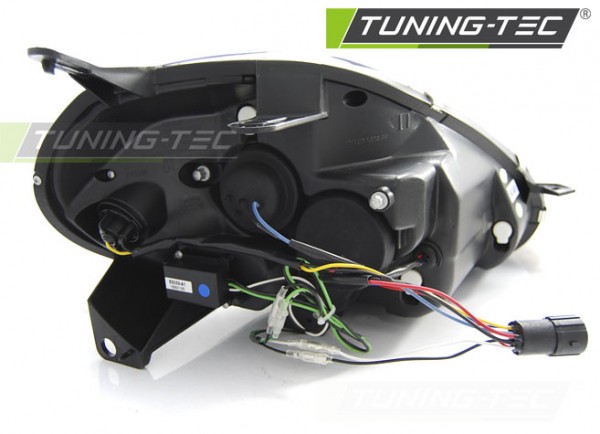 Scheinwerfer LED Tagfahrlicht Optik für Fiat Grande Punto Bj. 08-09 Chrom