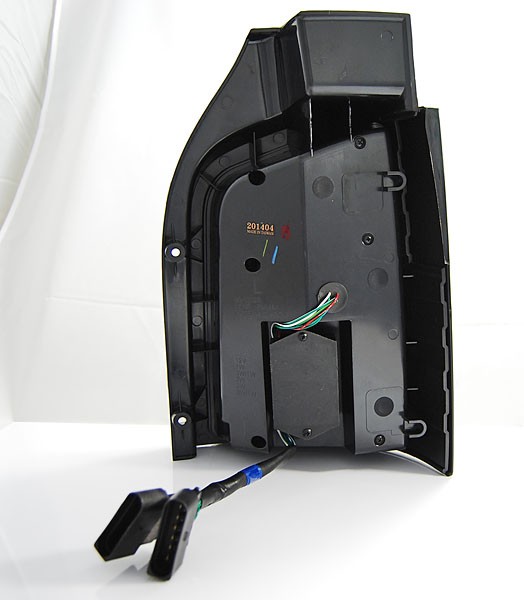 LED Lightbar Rückleuchten für VW T5 / T5 GP Bj. 03-15 Smoke (Flügeltüren)