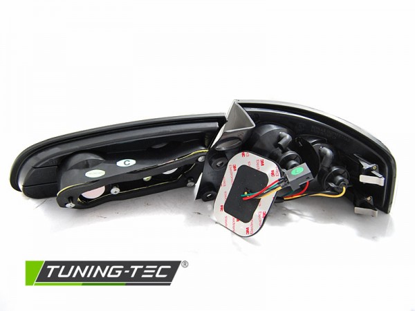 Rückleuchten Klarglas für Seat Ibiza 6L Bj. 02-08 Schwarz