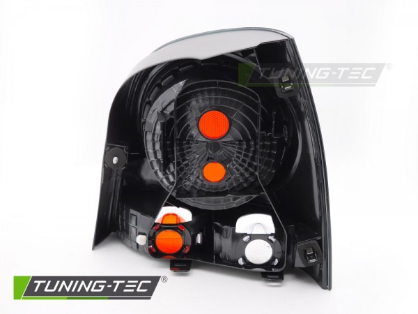 Rückleuchten Heckleuchten Set für VW Polo 9N3 Bj. 05-12 Schwarz TYC