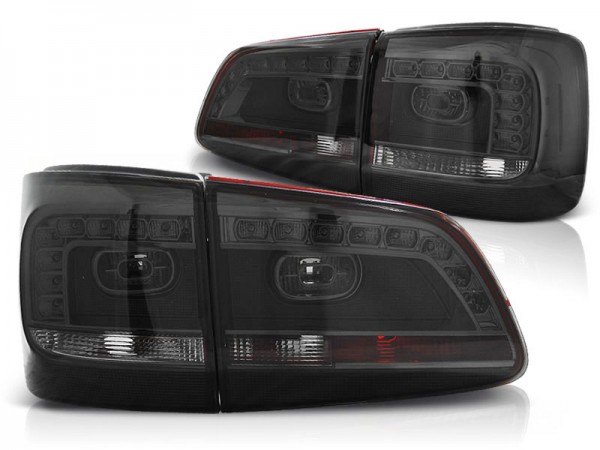 LED Rückleuchten für VW Touran 1T GP2 Facelift Bj. 10-15 Smoke