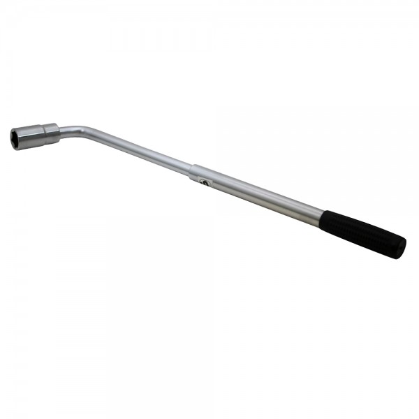 Teleskop Radmutternschlüssel ausziehbar Radschlüssel inkl. 17/19mm Wechselnuss