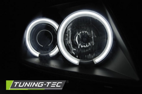Scheinwerfer CCFL Angel Eyes für Suzuki Swift 4 Bj. 05-10 Schwarz