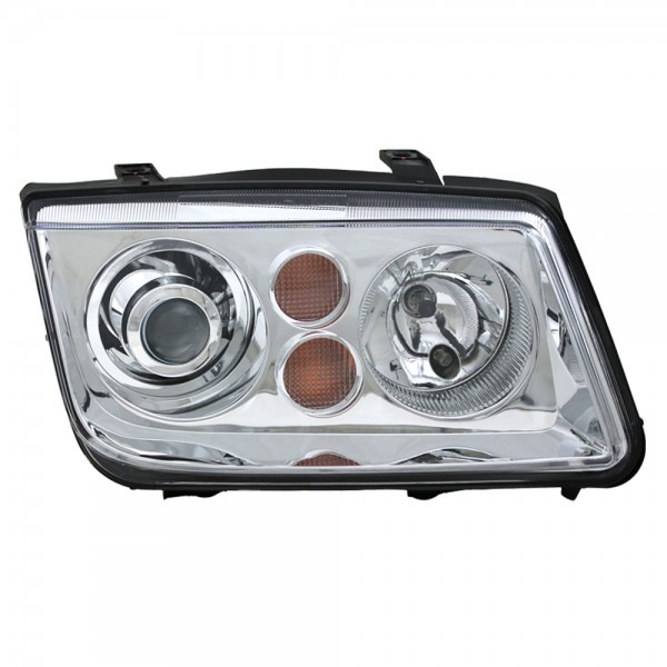 Scheinwerfer Klarglas für VW Bora Bj. 98-05 Chrom