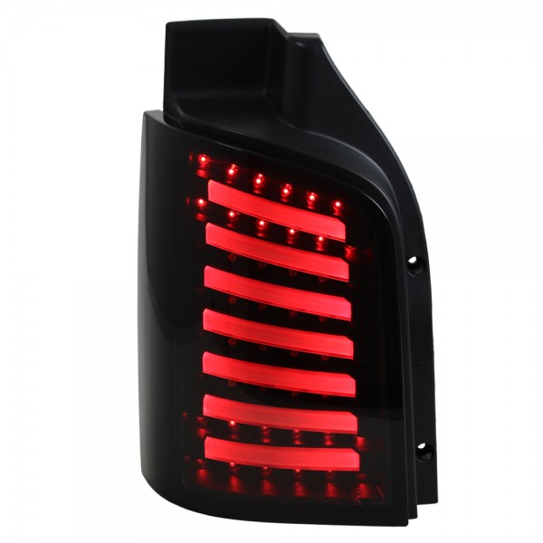 LED Lightbar Rückleuchten für VW T5 / T5 GP Bj. 03-15 Smoke (Flügeltüren)