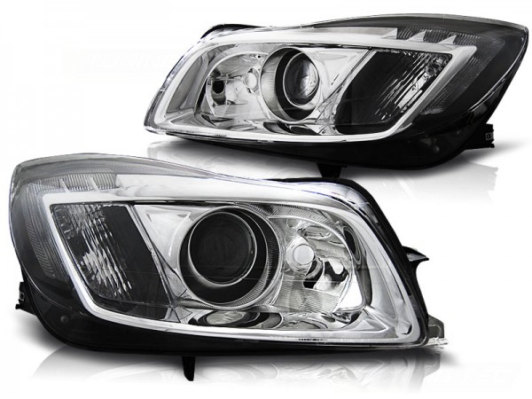Scheinwerfer DRL LED Tagfahrlicht für Opel Insignia Bj. 08-12 Chrom