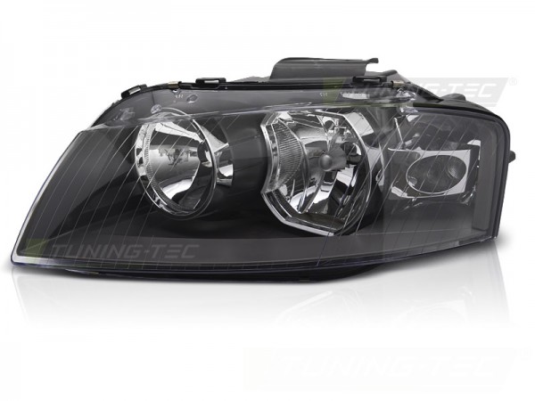 Scheinwerfer Halogen Links für Audi A3 8P Bj. 03-09 Stellmotor H7 TYC