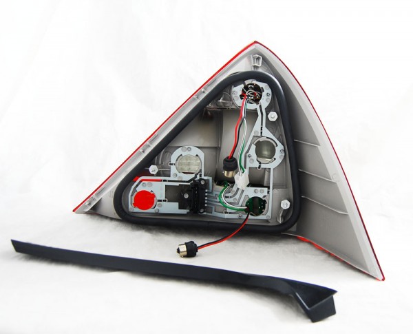 LED Rückleuchten für Mercedes SLK R170 Bj. 96-04 Rot/Smoke